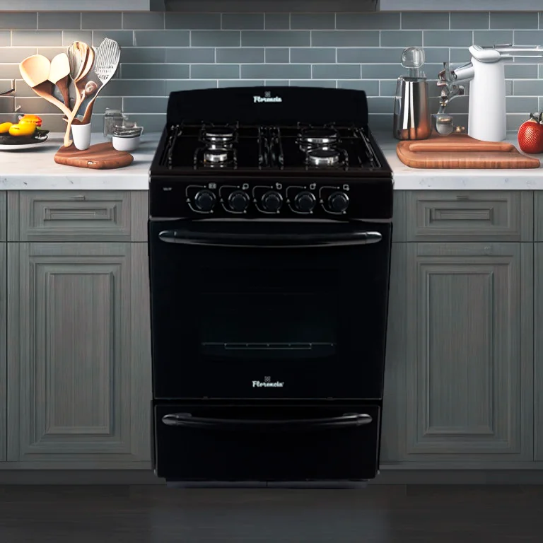 Cocina Florencia 56 cm Negra