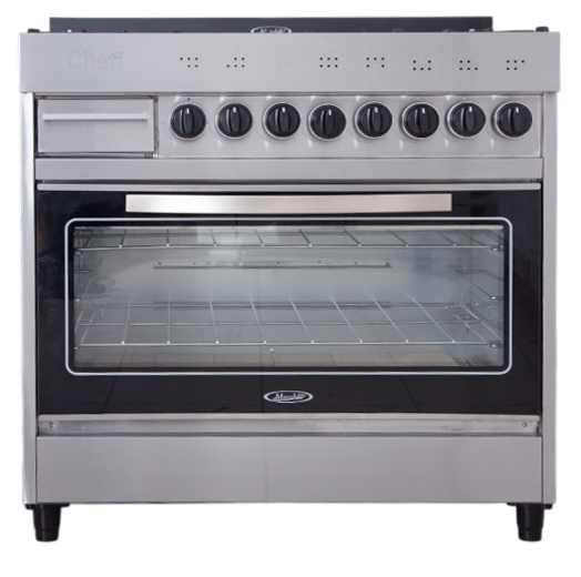 Cocina 6 honallas con tostador +plancha con Tapa